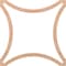 Ekena Millwork 23 38W x 23 38H x 14T Small Lilley Decorative Fretwork Wood Ceiling Panels, Maple CELW23X23X0250LEYMA - alternate 3